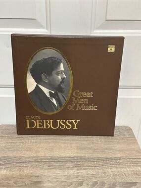 Time Life Great Men of Music 4 LP Box Set Debussy Vinyl Booklet